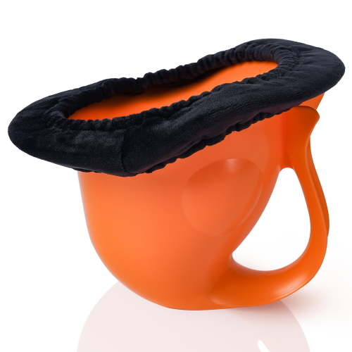 Rezlli Newborn Infant Toilet Training Potty;for Diaper Free Baby Elimination Communication, Orange