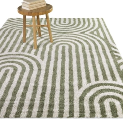 Balta Gerhard Modern Stripe 5' 3" x 7' Area Rug