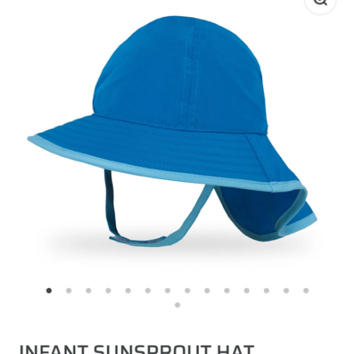Infant Sunsprout Hat | UPF 50+, Adjustable Baby Sun Hat | Sunday Afternoons