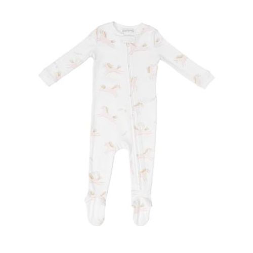 Mila Nursery One Piece Pajama, 3-6 Months, Blush Multi