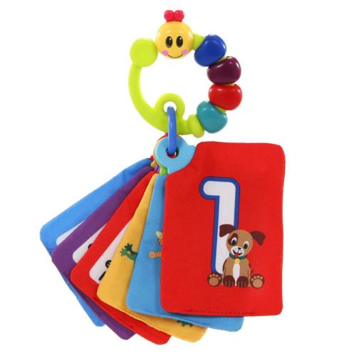 Baby Einstein Take Along Shape and Number Cards - Caterpillar