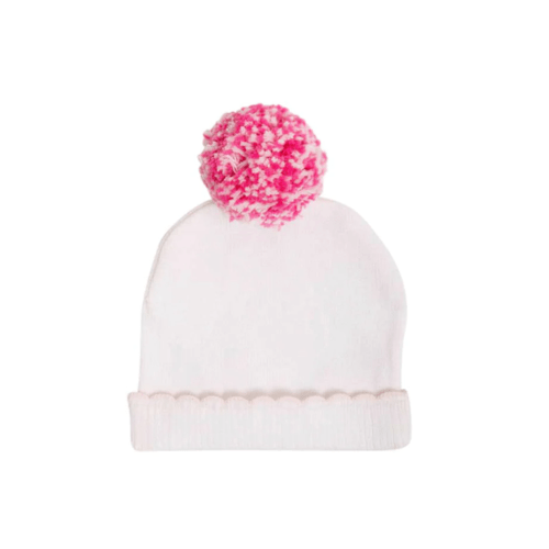 TBBC: I'm Here Hat - Worth Avenue White With Palm Beach Pink