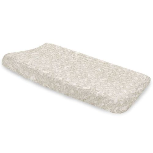 Willow Quilted Change Pad Cover (Neutral Batik)