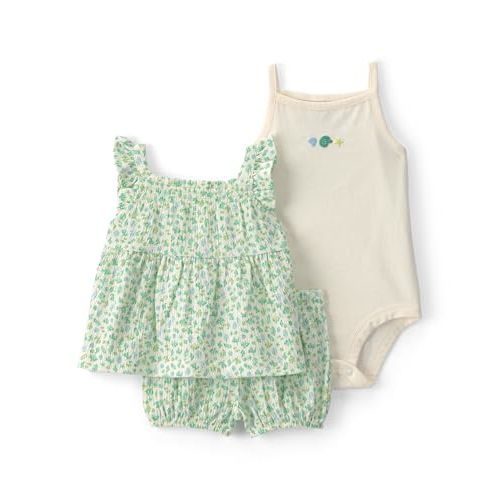 Carter's baby-girls 3-Piece Short Set