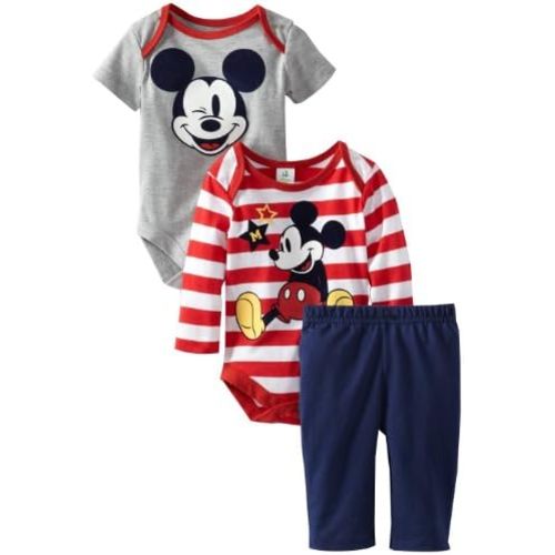 Disney Baby Baby-Boys Newborn 2 Piece Boysuit with Pant Set-4