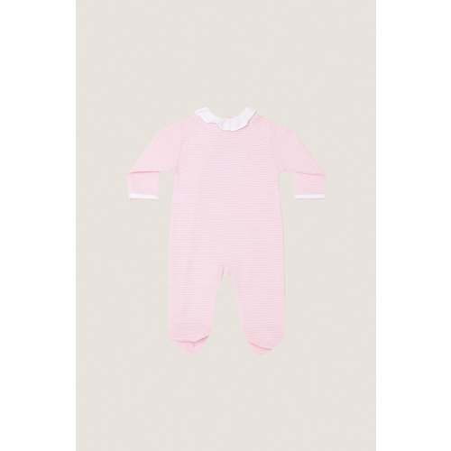 Pink Bubble Crossover Footie
