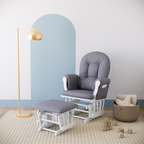 Storkcraft Hoop Glider with Ottoman & Reviews | Wayfair