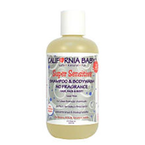 California Baby - Aromatherapy Shampoo & Bodywash Super Sensitive No Fragrance - 8.5 oz.