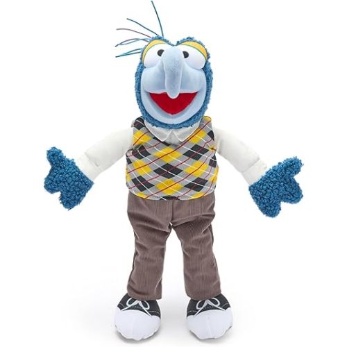 Disney Store Official Gonzo Plush - The Muppets Show Collectible Stuffed Animal with Embroidered Features & Detailed Plush Sculpting - Disney Toys for Muppets Fans - 14 Inches