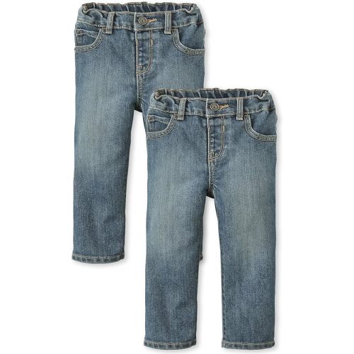 The Children's Place Baby Boys' and Toddler Bootcut Jeans