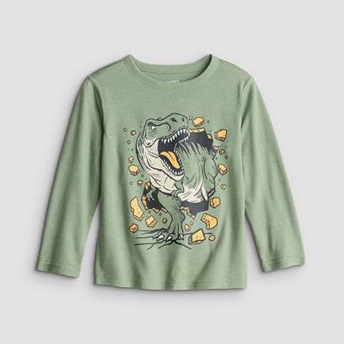 Toddler & Boys 4-12 Jumping Beans® Sensory Adaptive Long Sleeve Graphic Tee