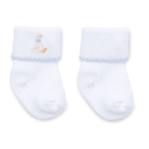 Silly Goose Socks - Light Blue