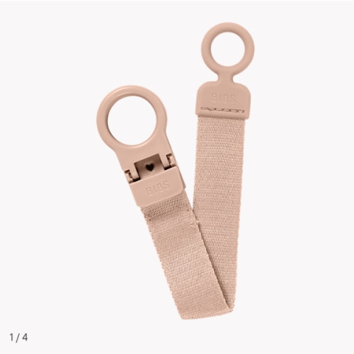 Pacifier Clip Loop - Blush