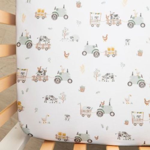Cotton Jersey Fitted Sheet