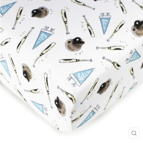 Organic Crib Sheets in Let's Go Default Title