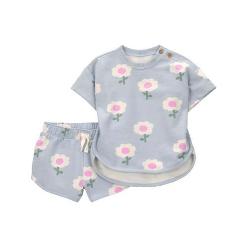 Carter's Child of Mine Baby Girl Outfit Set, 2-Piece, Sizes 0/3-12 Months