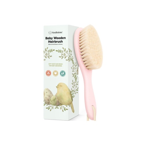 Baby Wooden Hairbrush, Medium