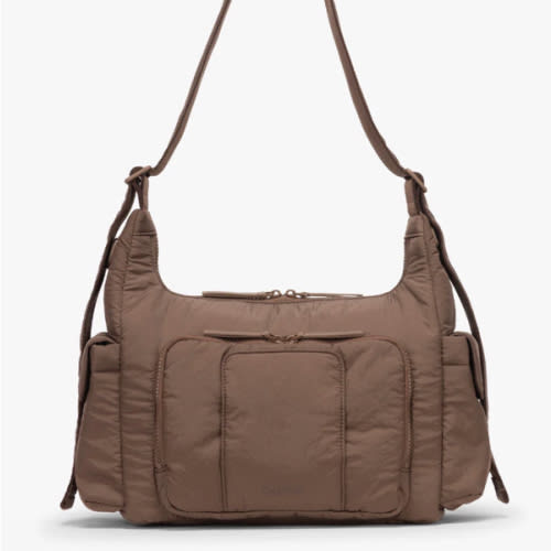 Crossbody Diaper Bag - HAZELNUT