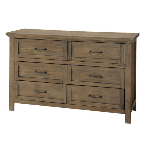 Westfield 6-Drawer Dresser - Harvest Brown