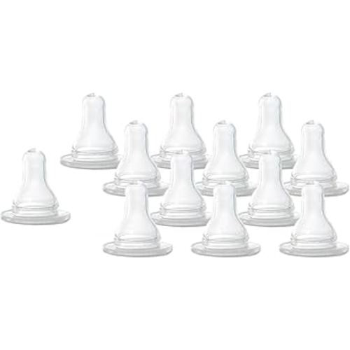 Evenflo Classic Bottle Nipples, 12 Count, Slow Flow