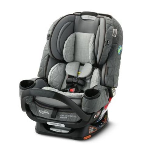 Graco® Premier 4Ever DLX Extend2Fit SnugLock 4-in-1 Car Seat featuring Anti-Rebound Bar in Midtown - GREY - CAR SEAT