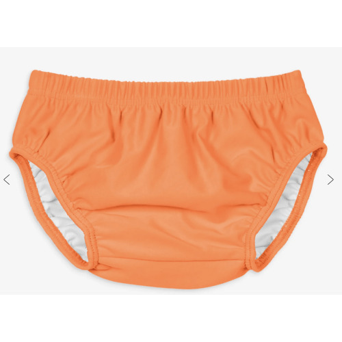 Swim diaper, 6–12 mos, Cantaloupe