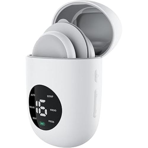 Wireless TENS Unit, Health Expert,Protable Massager,Muscle Stimulator with LCD Screen and Charging Box