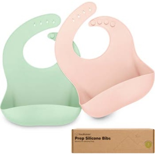 Prep Silicone Bibs