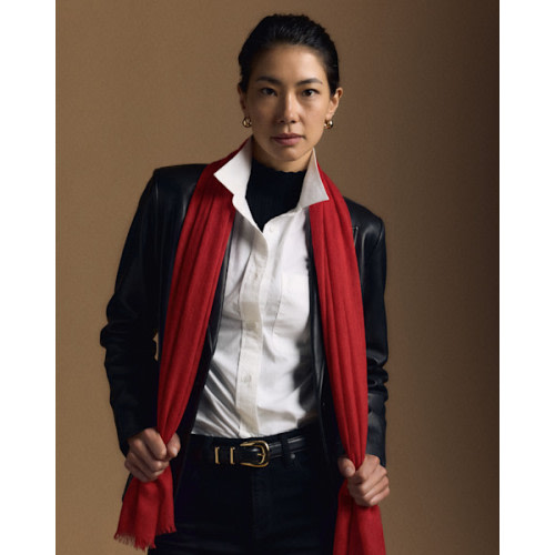 Organic Cotton Relaxed Oxford Shirt in White
