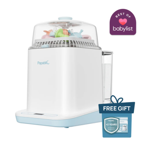 Papablic Baby Bottle Washer Sterilizer and Dryer All in One Bottle Cleaner