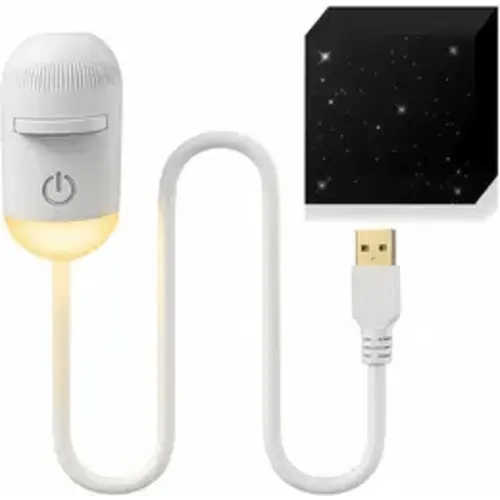 2-in-1 Galaxy Projector Night Light, USB Interface, Dual-Mode Starry Sky Projection/Warm Light Night Light, Adjustable Focus and Brightness with 3 Sliding Projection Films for Bedroom - TikTok Shop