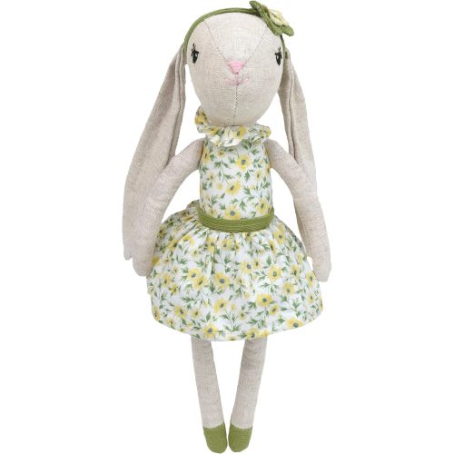 MON AMI Daisy The Bunny Stuffed Animal Doll – 13-Inch | Rabbit Plush Animal Doll for All Ages | Perfect Room & Nursery Décor