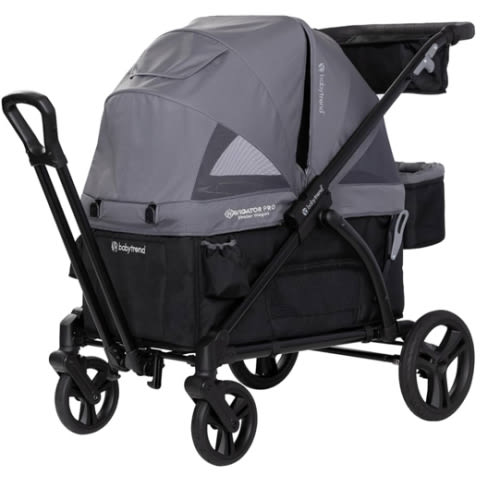 Baby Trend Navigator PRO 2-in-1 Stroller Wagon, Dash Black
