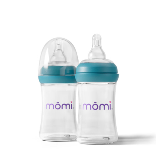 mōmi vibes breast-like bottle sets - lagoon