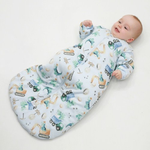 Kidding Around Baby Long Sleeve 3.5 TOG Sleeping Bag - Light Blue - Size 0-1