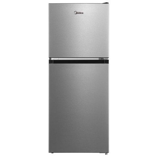 Midea 4.5-cu ft Mini Fridge with Freezer ( Stainless Steel ) ENERGY STAR
