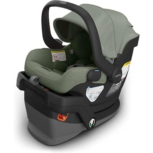 UPPAbaby Mesa V3 Infant Car Seat with Base, Insert & SmartSecure - Evelyn