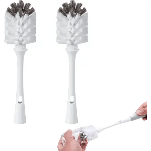 Bottle Brush Replacement Head Compatible with OXO,Flexible Dish Brush Refill Head Compatible with OXO,2PCS