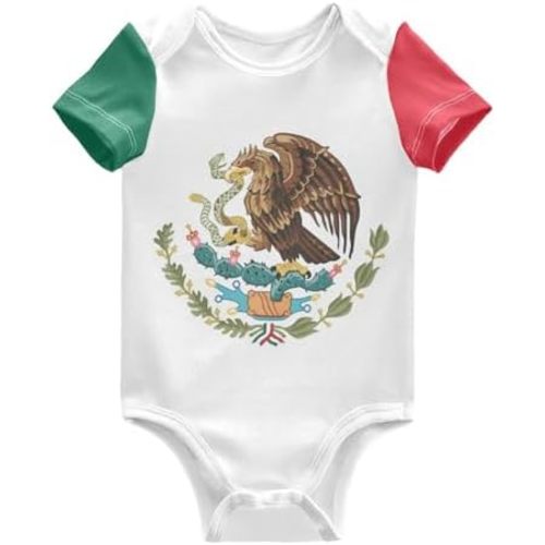 Aflyko Baby Bodysuit Infant Envelope Neck Soft Cotton Baby Golf Outfit