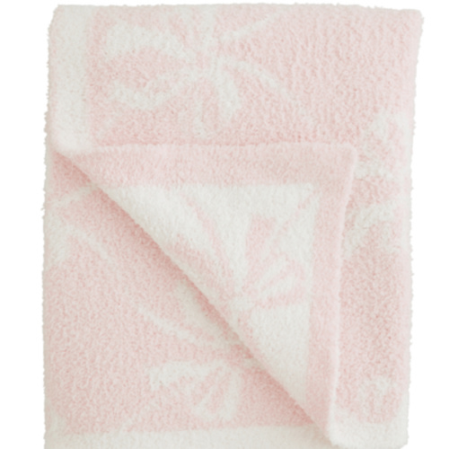 Bow Chenille Blanket