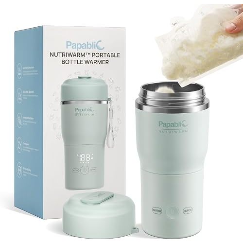 Papablic [Upgraded] NutriWarm™ Portable Bottle Warmer