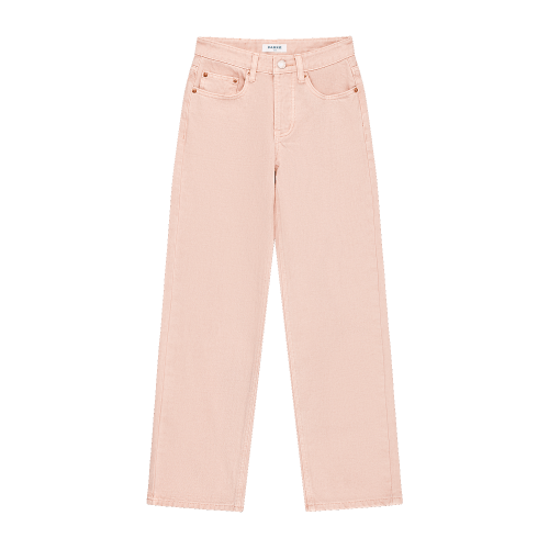 Classic Straight Jeans - Pink