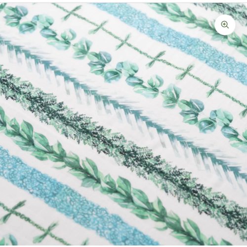 Lei Omaomao Bamboo Muslin Kapa Moe (Swaddle Blanket)