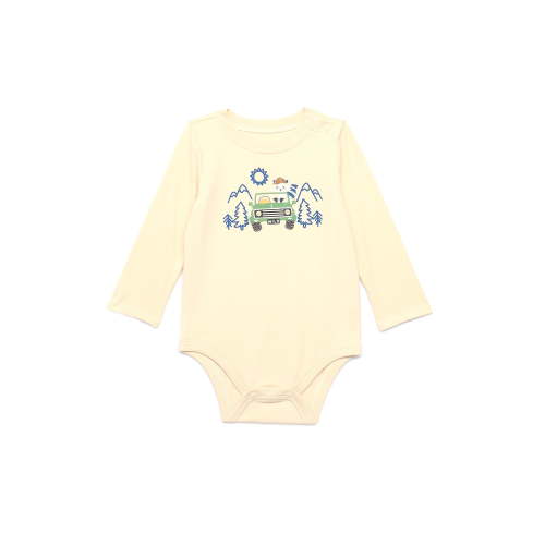 Garanimals Baby Boy Graphic Bodysuit with Long Sleeves, Sizes 0M-24M