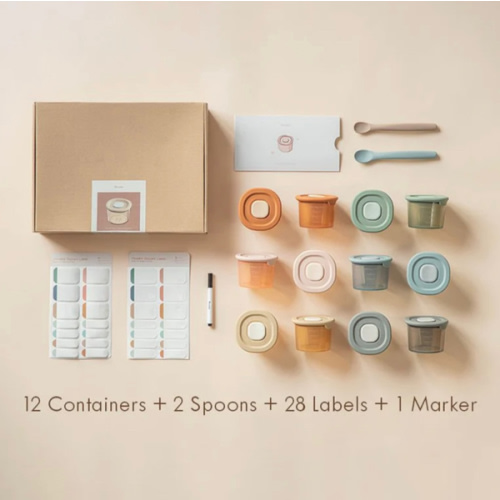 Baby Food Storage Container|Daycare & Travel | Moonkie