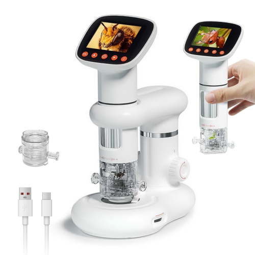 Contixo Kids Microscope, Digital Microscopes for Kids with 50x-1000x Magnification and 2MP Camera, Ages 8-12