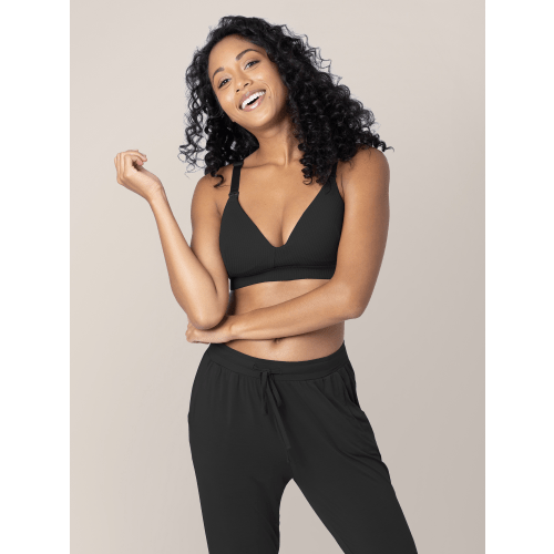 Ribbed Cotton Maternity & Nursing Bra | Twilight - Kindred Bravely