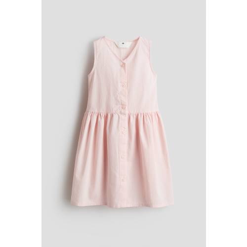 SLEEVELESS SEERSUCKER DRESS