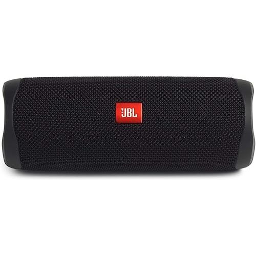 JBL FLIP 5, Waterproof Portable Bluetooth Speaker, Black, Small