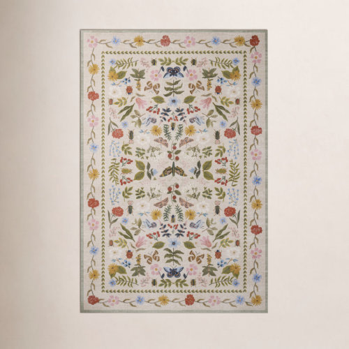 Rifle Paper Co. x Loloi Canopy Cream Area Rug & Reviews | Wayfair
